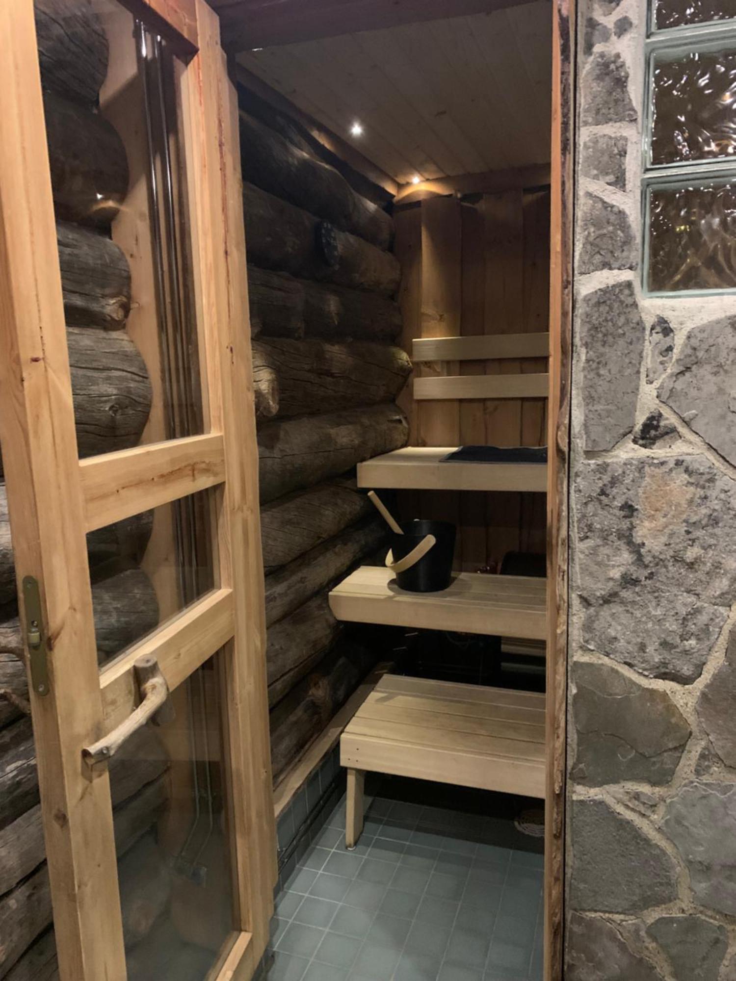 Logwood Chalet Луосто Экстерьер фото